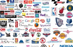 Collection of World's Best Brands and Logos Vector