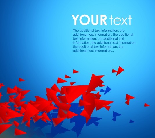 Colorful Abstract Shapes Background Vector 03