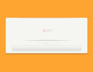 Mitsubishi Electric Air Conditioning PSD Mockup