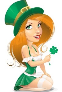 Sexy Cartoon Woman Vector 01