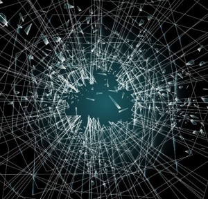 Vector Broken Glass Background 03