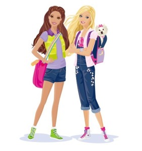 Vector Fashion City Girls Illustration 06