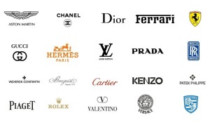 Collection Of Vector International Fashion Brands Logos