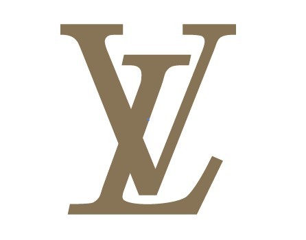 Free Simple Brown Louis Vuitton Logo Vector - TitanUI