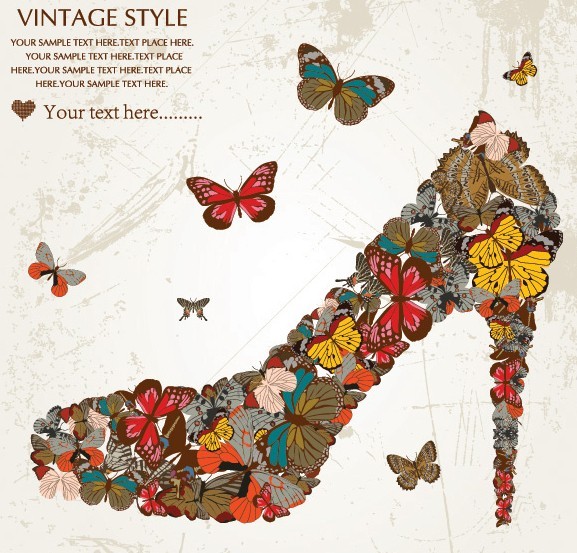 Vintage Ornamental Floral Patterns Vector 04