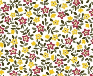 Vector Small Flower Pattern Background 03