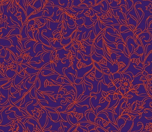 Vector Small Flower Pattern Background 08
