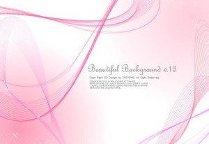 Beautiful Abstract Lines Background Vector 01