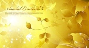 Elegant Golden Leaves Background Vector