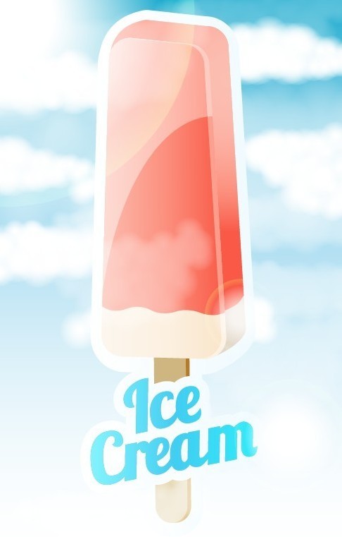 Sweet Ice Cream Vector 03