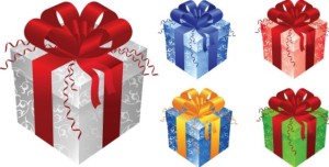 Elegant Gift Boxes with Ribbon Bows