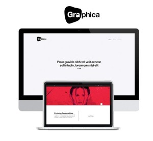 Graphica - Fashion Responsive Website Template PSD