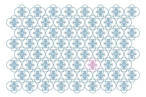 Seamless Clean Floral Pattern Background Vector 06