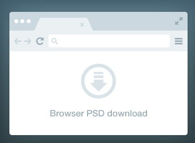 Download Free Flat Web Browser Mockup PSD - TitanUI