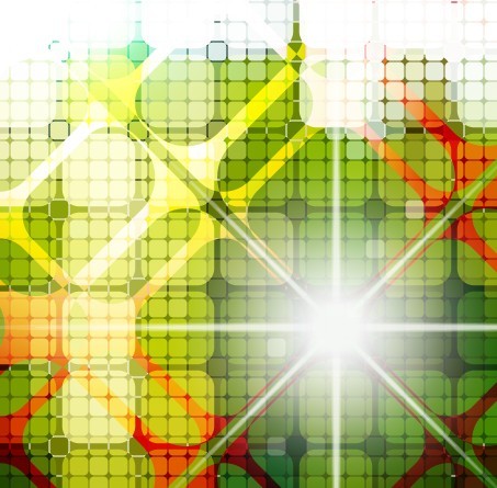 Bright Abstract Mosaic Background Vector 01