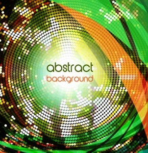 Bright Abstract Mosaic Background Vector 02