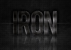 Dark Carbon PSD Text Effect