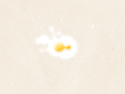 Egg GIF Preloader PSD