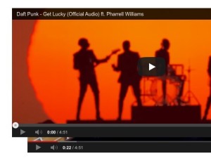 Youtube Player UI PSD