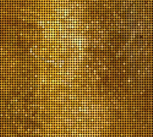 Bright Golden Abstract Mosaics Background 02