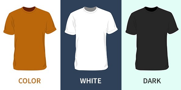 Blank Short-sleeved T-shirt PSD Mockup