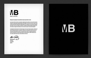 Customizable Letterhead PSD Mockup