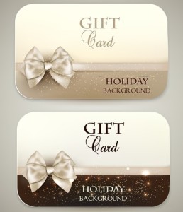Noble Golden Cards with Ribbon Bow and Halos Ornaments Vector 01