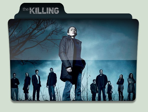 The Killing TV Series Folder PSD Template