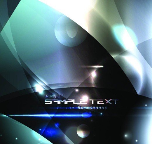 Bright Dark Abstract Shapes Background Vector 02