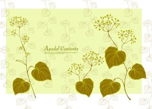 Fresh Green Spring Bird and Floral Vector 03