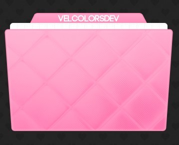 Pink Fold Icon PSD