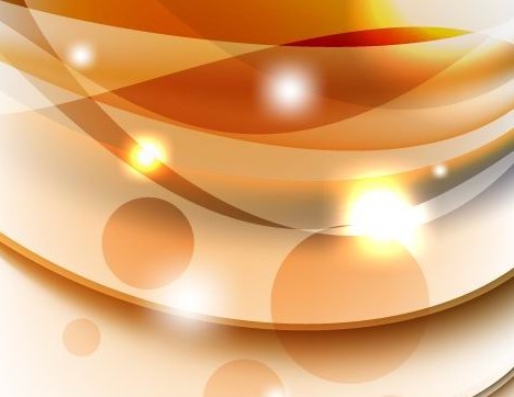 Vector Gentle Waves and Bubbles Illustration 01