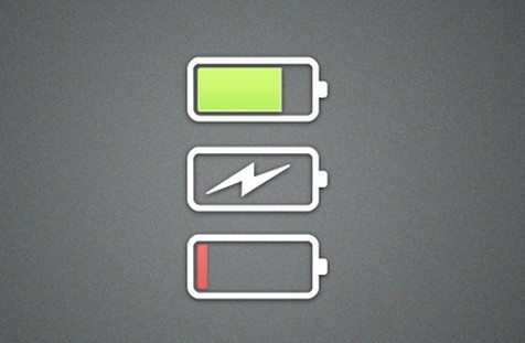 Flat Battery Icons