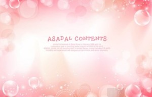 Set Of Vector Romantic Love Bubbles Backgrounds 02