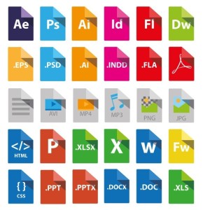 Flat File Type Icons Pack