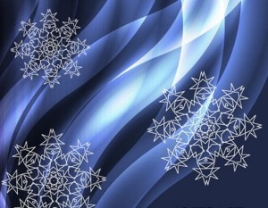 Elegant Snowflakes Background For Christmas Vector 03
