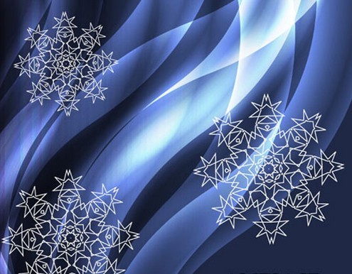 Elegant Snowflakes Background For Christmas Vector 03