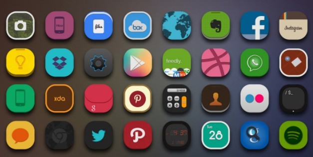 MMII Flat Web Icons Pack 01