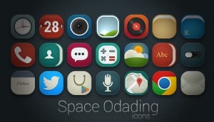 Space Odading Rounded Web Icons Pack (PSD Included)