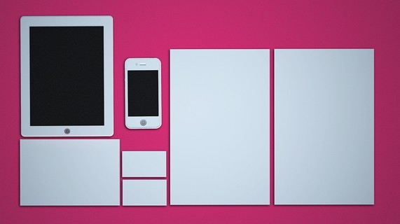 White Corporate Identity & Branding PSD Mockup