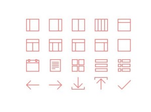 Pixel Perfect Thin Line Icons Pack PSD