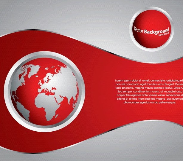 Technology Card or Brochure Cover Template Vector 02