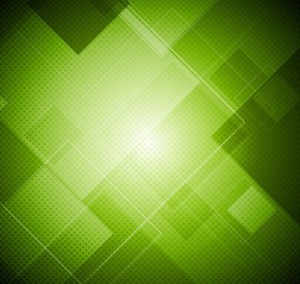 Green Abstract Dotted Background Vector