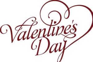 Valentine's Day Font Art
