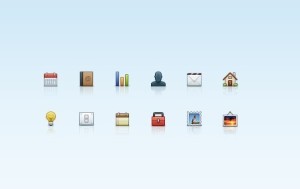 Mini & Clean Random Icons PSD