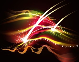 Colorful Abstract Lights Background Vector 01