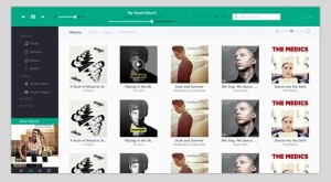 Metro Style iTunes Interface PSD