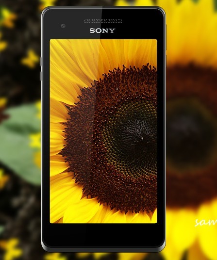Sony Xperia V PSD Mockup