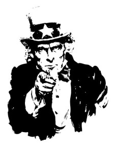 Vector Uncle Sam Want You