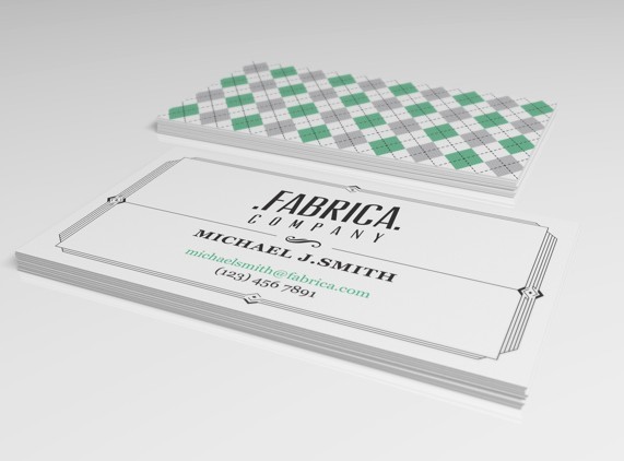 Clean Business Card Mockup PSD